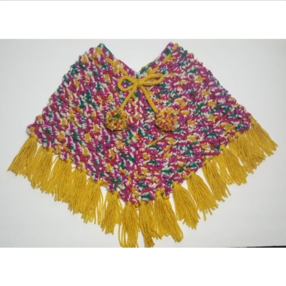 Kittens Stitches Other - Wool Crochet Poncho